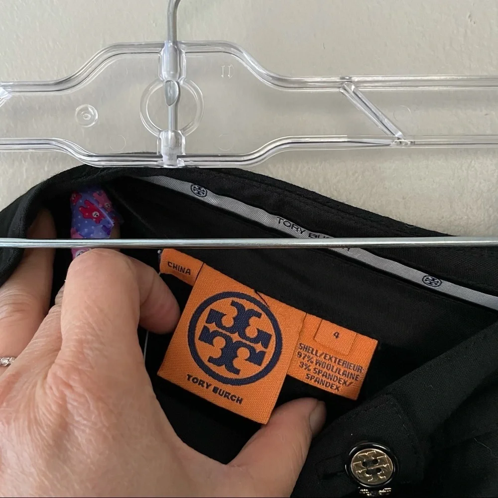 NWT Tory Burch black Description Gaea pants women 4